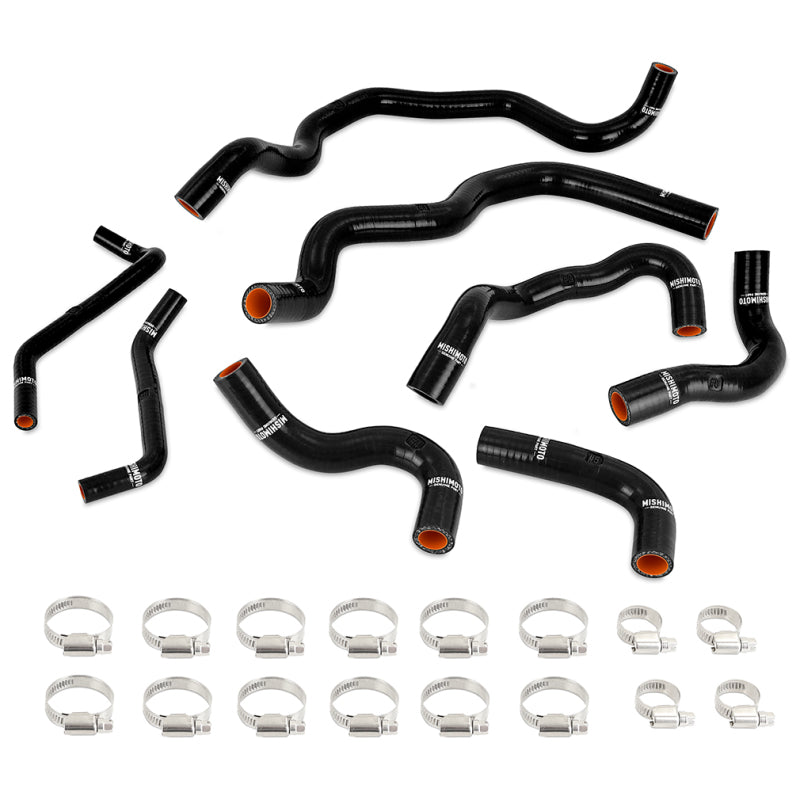 Mishimoto 2016+ Infiniti Q50/Q60 3.0T Ancillary Coolant Hose Kit - Black MMHOSE-Q50-16ANCBK MMHOSE-Q50-16ANCBK Photo - Primary