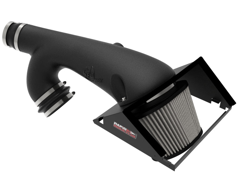 aFe Rapid Induction Cold Air Intake System w/Pro DRY S Filter 2021+ Ford F-150 V6-3.5L (tt) 52-10010D 52-10010D Photo - Primary