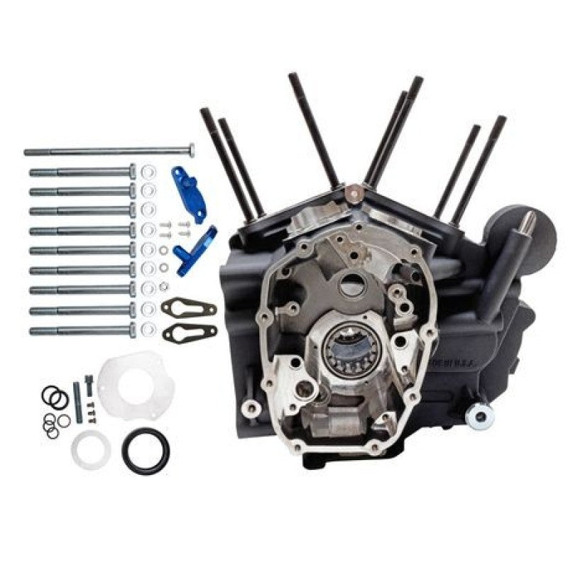 S&S Cycle 2017+ M8 Touring Models MK-Series Touring Crankcase Assembly - Black 310-1170 310-1170 Photo - Primary