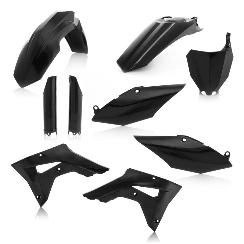 Acerbis 17-18 Honda CRF450RX (Does Not Include Airbox Cover) Full Plastic Kit - Black 2645470001 2645470001 Photo - Primary