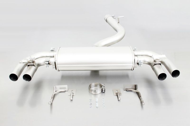 Remus 2013 Audi S3 Quattro 3 Door Axle Back Exhaust (Tail Pipes Req) 046913 1500 046913 1500 Photo - Primary