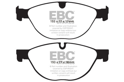 EBC Disc Brake Pad Set DP42076R Photo - Primary