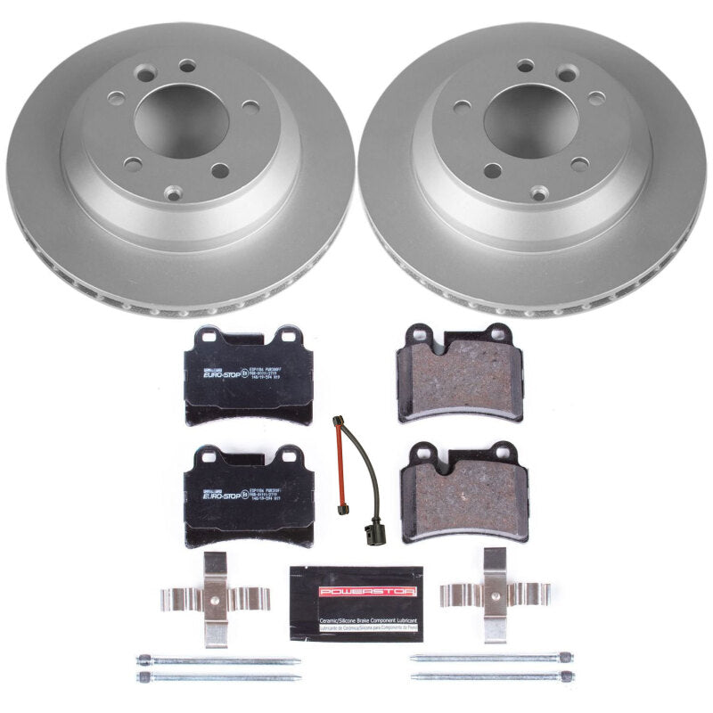 PowerStop Power Stop 2006 Volkswagen Touareg Rear Euro-Stop Brake Kit ESK4681 ESK4681 Photo - Primary