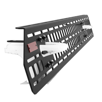 BuiltRight Industries 2022+ Rivian R1T Crossbar Mounted Molle Panel Kit 102708 102708 Photo - Close Up