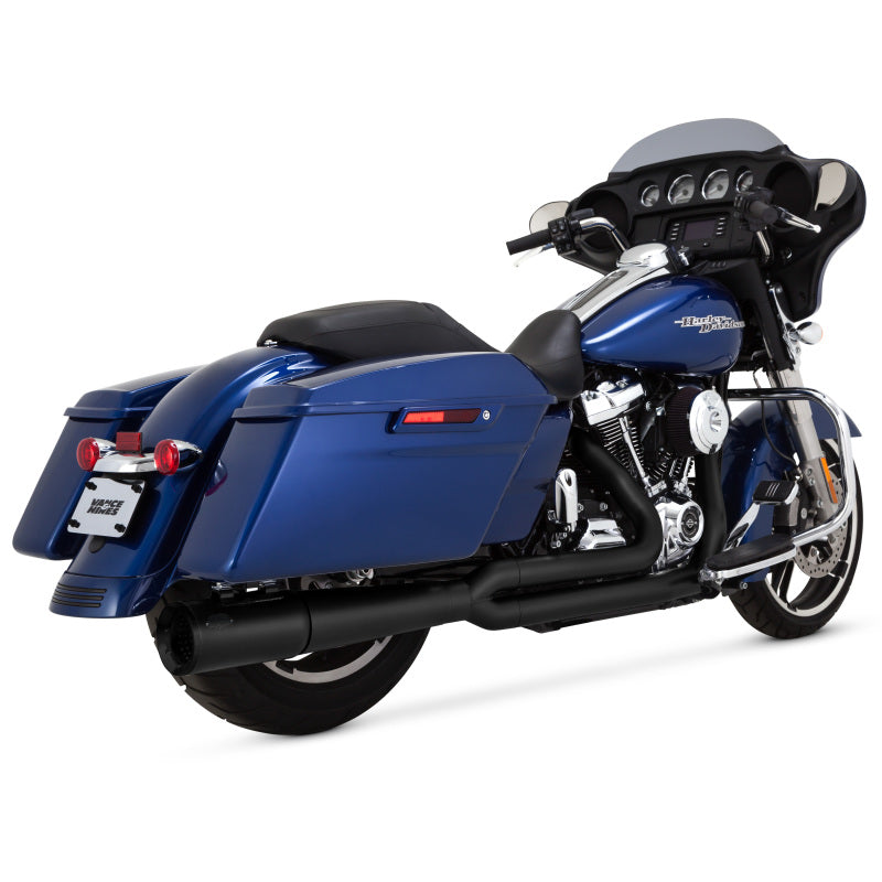 Vance and Hines Pro Pipe Pcx Blk M8 Touring 47383