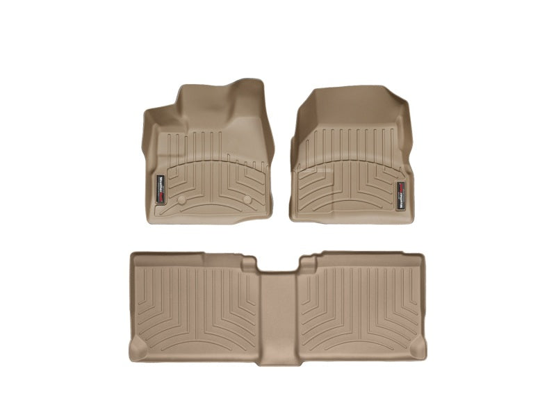 WeatherTech WT FloorLiner - Rear - Tan Floor Mats Floor Mats - Rubber main image