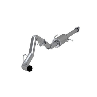 MBRP 2007-2008 Chev/GMC 1500 CC EC 6ft6in bed 4.8/5.3L 3in Cat Back Single S5036P Photo - Primary