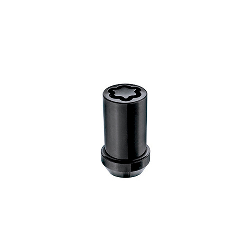McGard Wheel Lock Nut Set - 5pk. (Tuner / Cone Seat) 1/2-20 / 13/16 Hex / 1.60in. Length - Black 25540BK 25540BK Photo - Primary