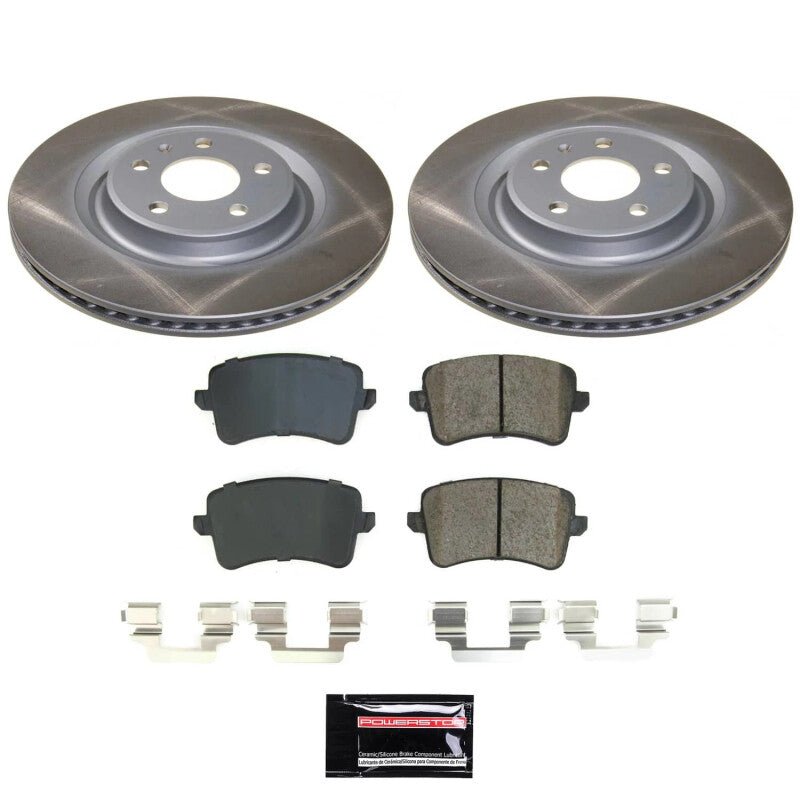 PowerStop Power Stop 14-17 Audi SQ5 Rear Semi-Coated Rotor Kit SC5678 SC5678 Photo - Primary