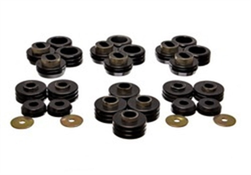 Energy Suspension Body Mount Set Black Chevrolet C10 Suburban All 1981-1986 3.4124G Photo - Primary