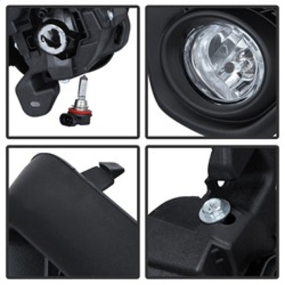 Spyder Mazda CX-5 2012-2015 OEM Fog Light W/Universal Switch- Clear FL-MCX52012-C 5080264 5080264 Photo - Unmounted