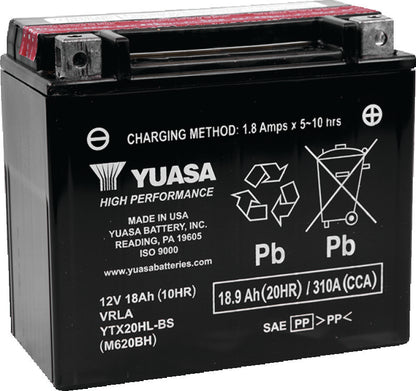 Yuasa Battery Yuasa Ytx20Hl-Bs Yuasa Battery YUAM620BH YUAM620BH Photo - Primary