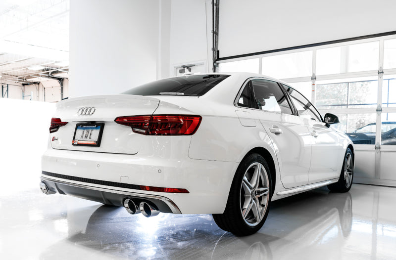 AWE Tuning Audi B9 S5 Sportback Touring Edition Exhaust - Non-Resonated (Black 102mm Tips) 3020-43064 3020-43064 Photo - Mounted
