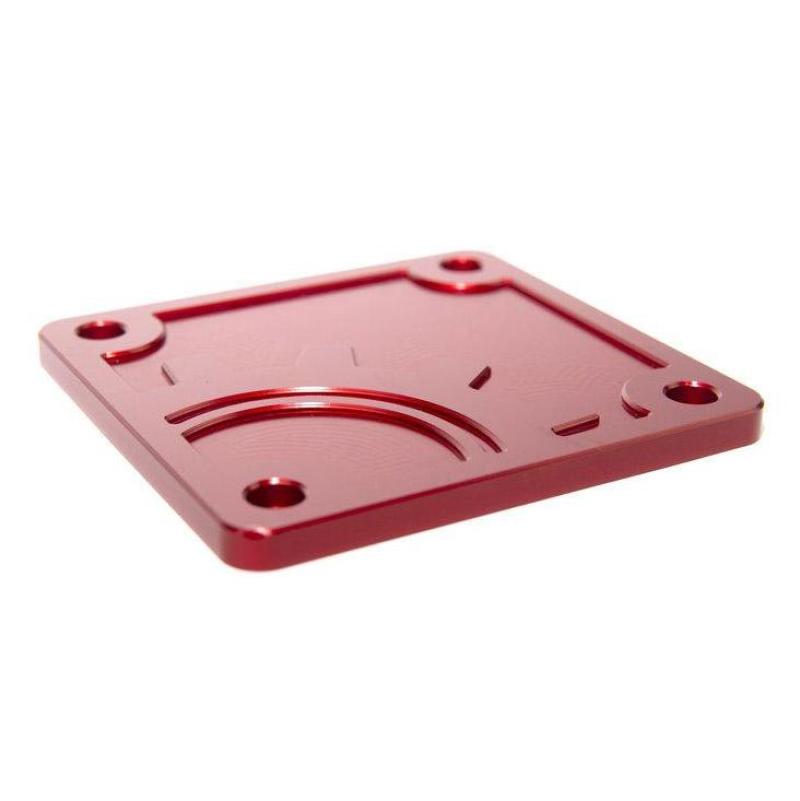 BuiltRight Industries 2020 Jeep Gladiator Bed Plug Plate Cover (Alum) - Red 110016 110016 User 1