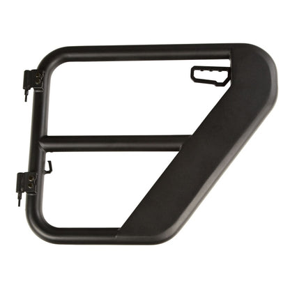 Rugged Ridge Tube Doors, Rear, Textured Black; 18-18 Jeep Wrangler JLU, 4 Door 11509.14 Photo - Primary