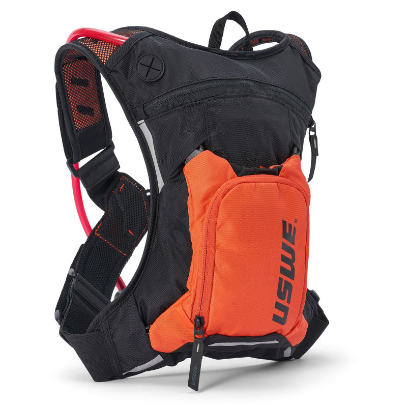 USWE Moto Hydro Hydration Pack 3L - Black/Factory Orange 2033438