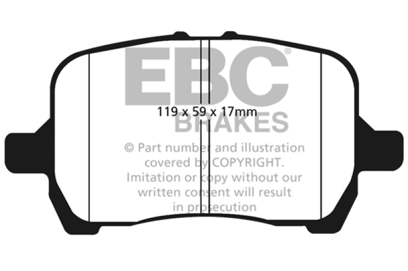 EBC Disc Brake Pad Set UD1160 Photo - Primary