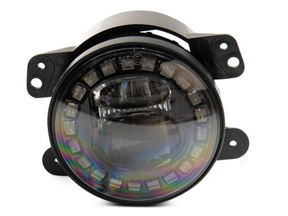 Raxiom 07-18 Jeep Wrangler JK 18-23 Jeep Wrangler JL Axial Series Nighthawk LED Fog Lights J141597 J141597 Photo - Close Up