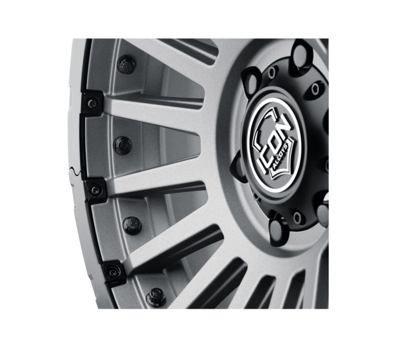 ICON Recon Pro 17x8.5 5x5 -6mm Offset 4.5in BS 71.5mm Bore Charcoal Wheel 23617857345CH 23617857345CH Photo - Close Up