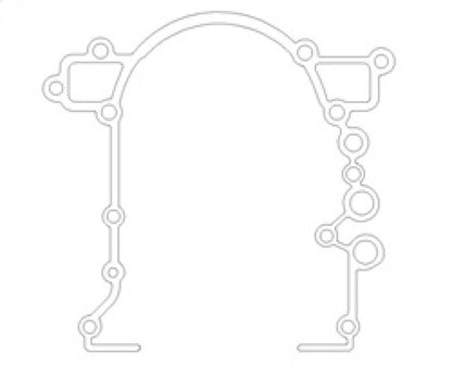 Cometic Timing Cover Gasket Material: Fiber Thickness: .031in C5698-031 Photo - Primary