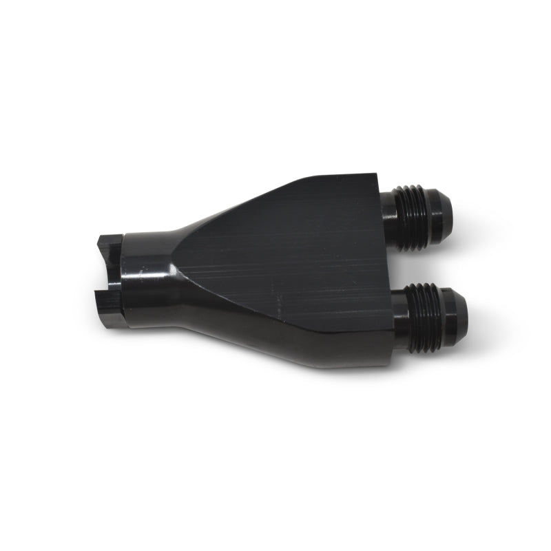 Russell 3/8 inch EFI SAE Q.D. Female To -6 AN Male (Dual) 644143 Photo - out of package