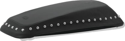 Mustang Motorcycle Mustang 08-21 Harley FL Touring Saddlebag Lid Covers w/ Studs - Black 77623 77623 Photo - Primary