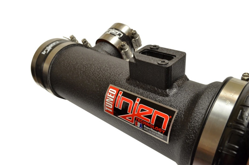 Injen  2016+ Nissan Titan 5.6L Wrinkle Black Power-Flow Air Intake Syst PF1953WB Photo - Unmounted