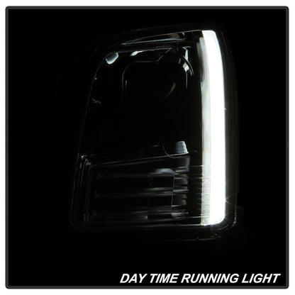SPYDER xTune 06-09 Ford Fusion Light Bar DRL Projector Headlights - Chrome (PRO-JH-FFU06-LB-C) 9042126 9042126 Photo - Unmounted
