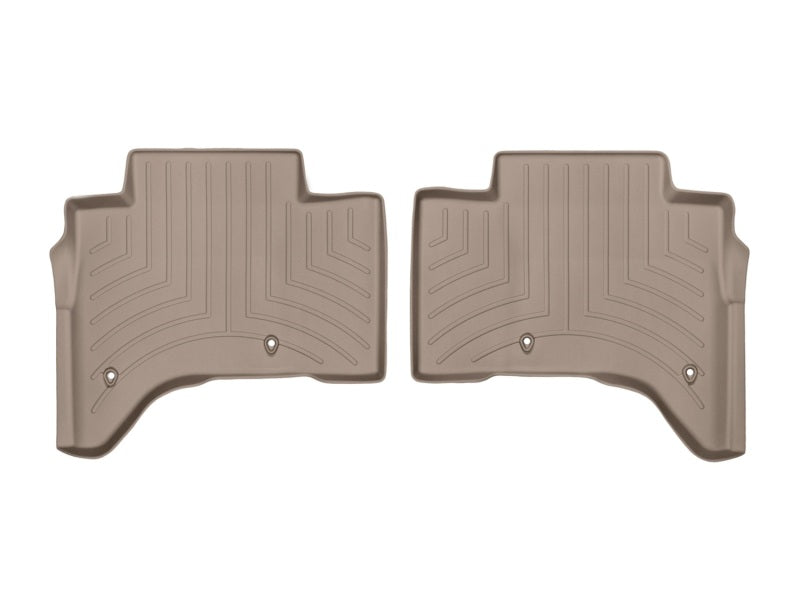 WeatherTech 2013+ Land Rover Range Rover Rear FloorLiner - Tan(Stand Wheelbase Models w/2nd Row Con) 454802 454802 Photo - Primary