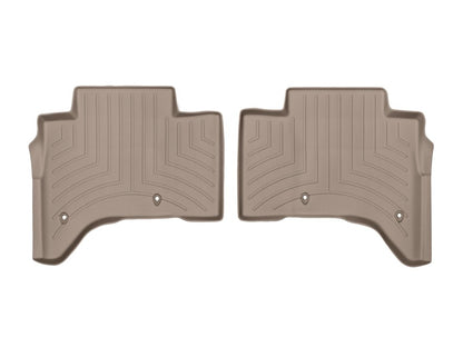 WeatherTech 2013+ Land Rover Range Rover Rear FloorLiner - Tan(Stand Wheelbase Models w/2nd Row Con) 454802 454802 Photo - Primary