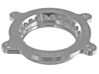 aFe Silver Bullet Throttle Body Spacer: Chevrolet Corvette 14-17 (C7) / Ca 46-34011 Photo - Unmounted