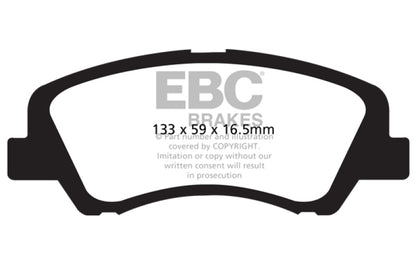 EBC Disc Brake Pad Set DP21899 Photo - Primary