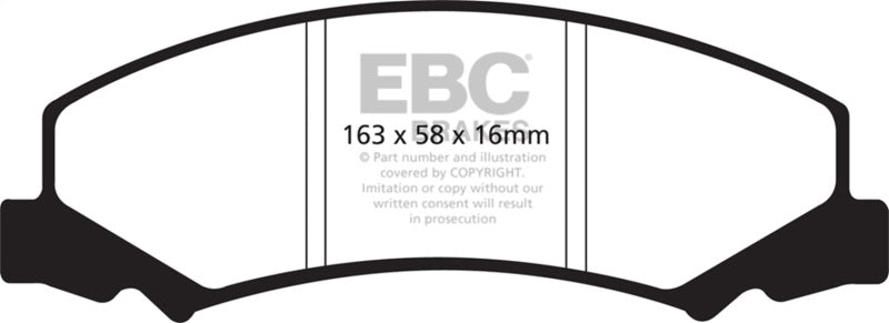 EBC Disc Brake Pad Set DP31762C Photo - Primary