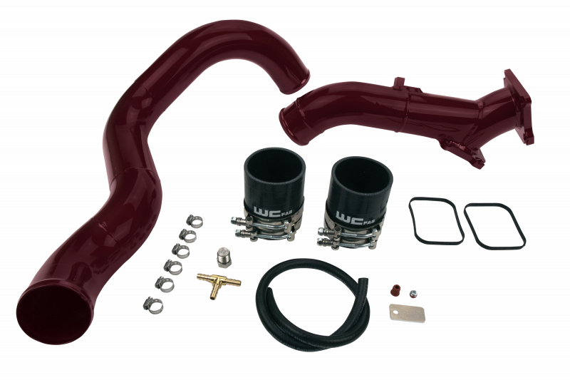 Wehrli 01-04 Chevrolet 6.6L LB7 Duramax 3in Y-Bridge Kit - Flat Black WCF100693-FB WCF100693-FB User 1