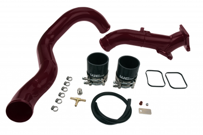 Wehrli 01-04 Chevrolet 6.6L LB7 Duramax 3in Y-Bridge Kit - Flat Black WCF100693-FB WCF100693-FB User 1