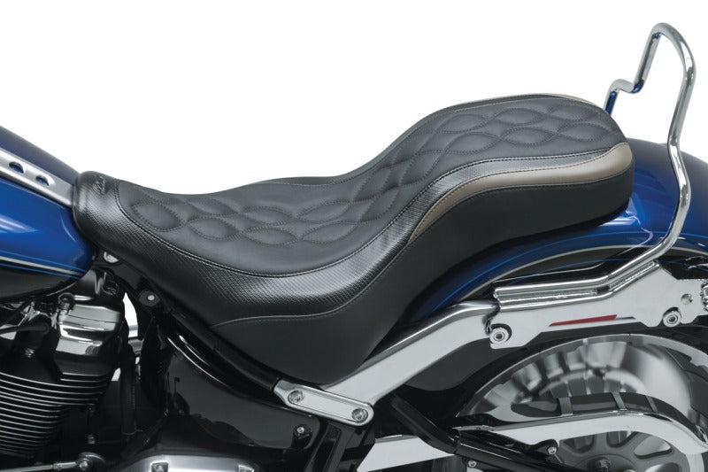 Mustang Motorcycle Mustang 18-23 Harley Fat Boy DayTripper 1PC Seat - Black 75836 75836 Photo - Primary