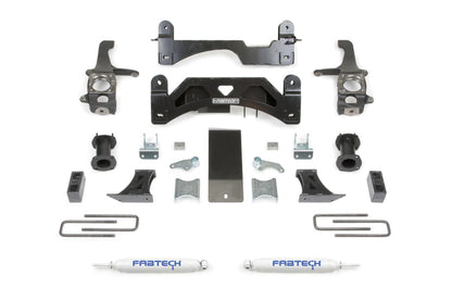 Fabtech 6? Basic System w/ Coilover Spacers & Rear Performance Shocks K7054 Photo - Primary