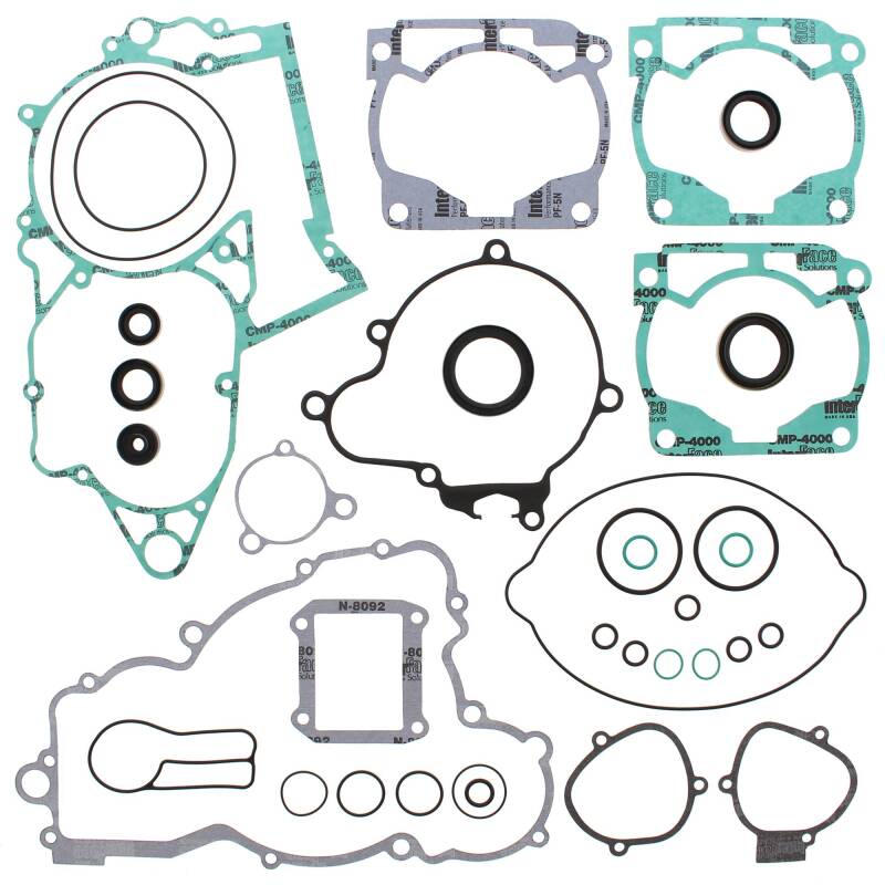 Vertex Pistons Vertex Gaskets 08-16 KTM XC 250 Complete Gasket Kit w/ Oil Seals 811334 811334 Photo - Primary