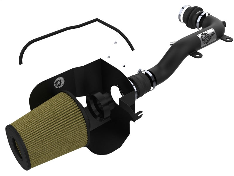 aFe Cold Air Intake System w/ 3" Black, Magnum FORCE Stage-2XP PROGUARD 7 75-13002-B Photo - Unmounted