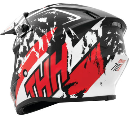 THH Helmets T710X Renegade Wht/Red Xs 646436 646436 Photo - Primary