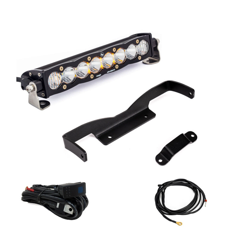 Baja Designs Can-Am Maverick R Clear 10in S8 Shock Tower Kit 448195 448195 User 1