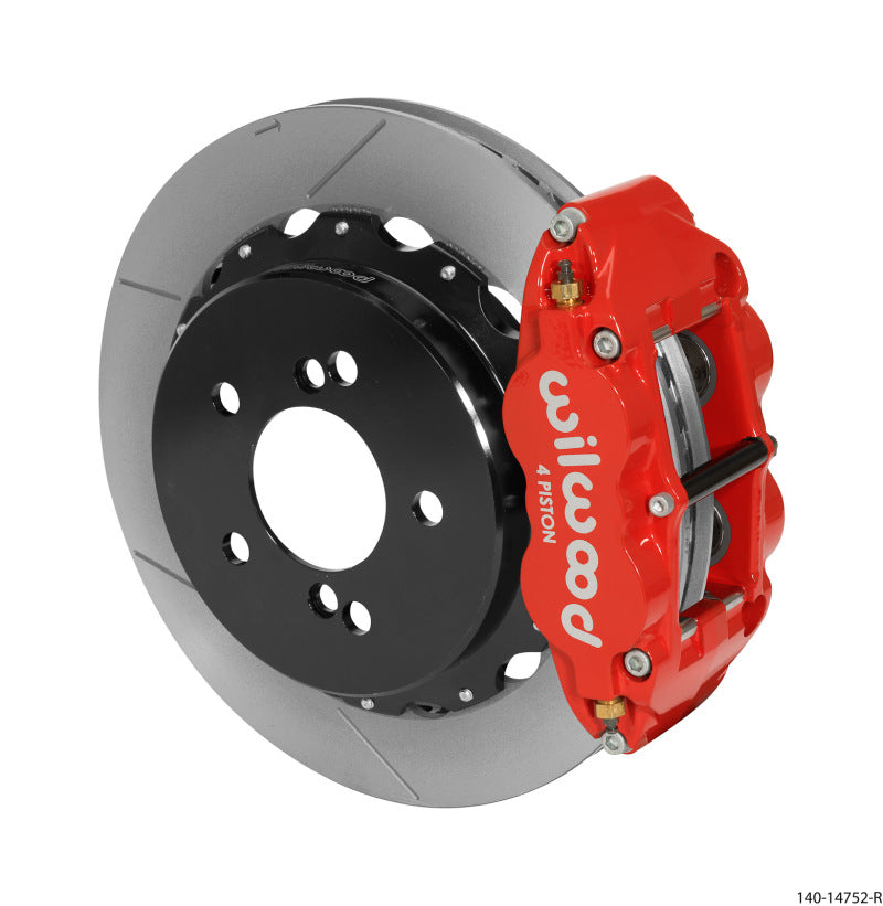 Wilwood Narrow Superlite 4R Rear Kit 12.88in Slotted Red 00-06 BMW M3 E46 140-14752-R 140-14752-R User 1