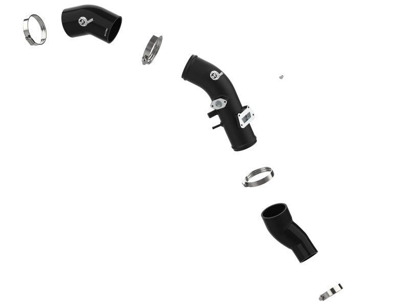 aFe 19-22 Hyundai Veloster N L4 2.0L (t) BladeRunner 2-3/4in Aluminum Cold Charge Pipe - Black 46-20649-B 46-20649-B Photo - Unmounted