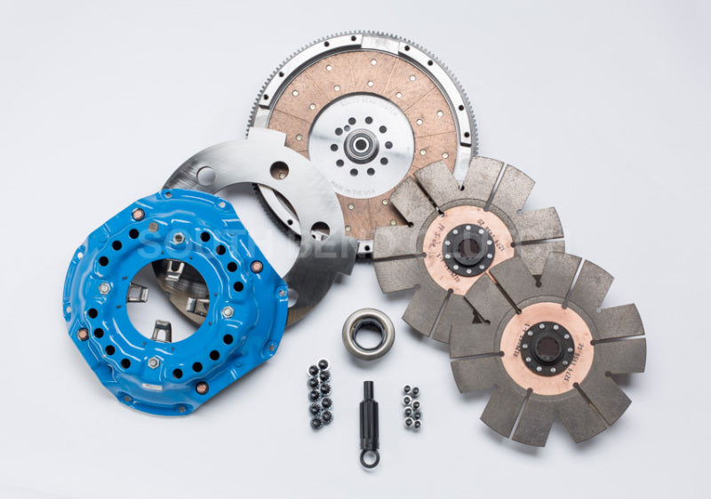 South Bend Clutch 94-98 Ford 7.3L Powerstroke ZF-5 SFI Comp Dual Disc Clutch Kit (3600lb Load) FDDC3600-5 FDDC3600-5 Photo - Primary