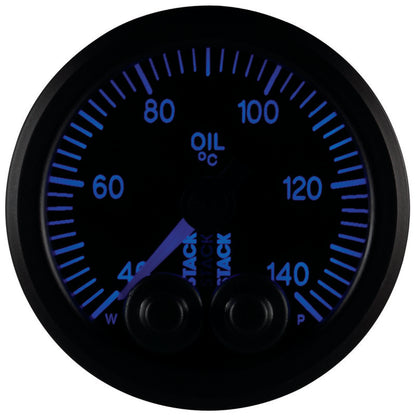Autometer Stack 52mm 40-140 Deg C 1/8in NPTF Male Pro-Control Oil Temp Gauge - Black ST3509 ST3509 User 8