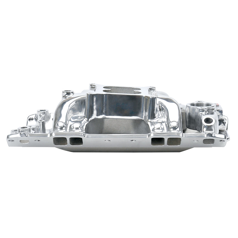 Edelbrock Polished S/B Chevy RPM Air-Gap Manifold 75011 Photo - out of package