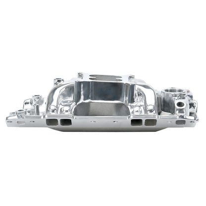 Edelbrock Polished S/B Chevy RPM Air-Gap Manifold 75011 Photo - out of package
