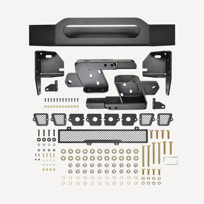Westin 16-18 Chevrolet Silverado 1500 Pro-Series Front Bumper - Textured Black 58-411005 58-411005 Photo - Unmounted