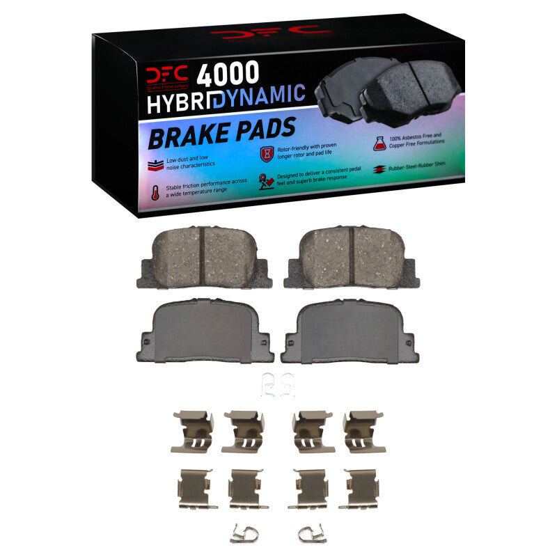 DFC DFC 4000 HybriDynamic Brake Pads Brakes, Rotors & Pads Brake Pads - OE main image