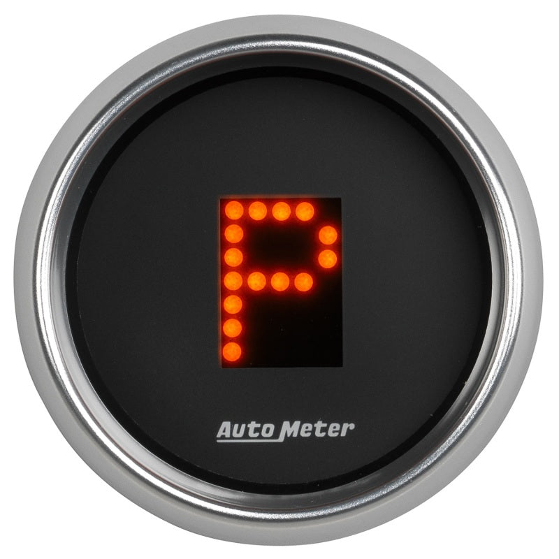 Autometer Automatic Transmission PRNDL Black Dial Flat Lens Bright Super Bezel Gauge 6150 6150 User 2